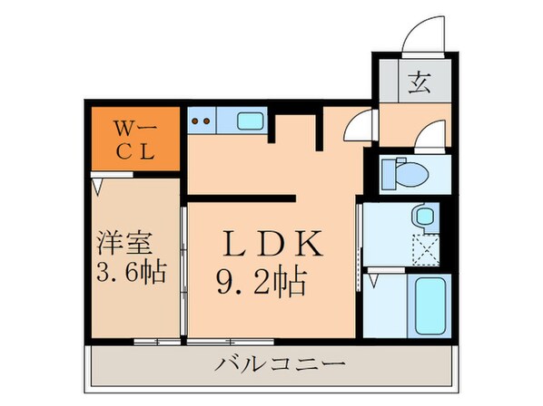 グランメゾン城野の物件間取画像